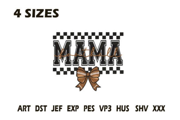 Football Mama Embroidery Design Review