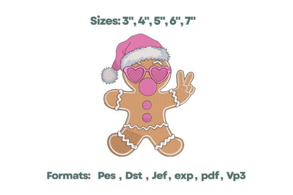 Gingerbread Girl Embroidery Review for Boutique Apparel
