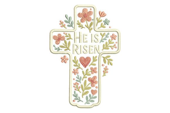 He is Risen Embroidery Design Review