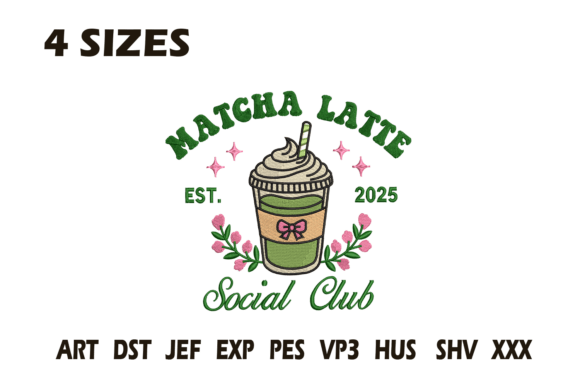 Matcha Latte Social Club Embroidery Review