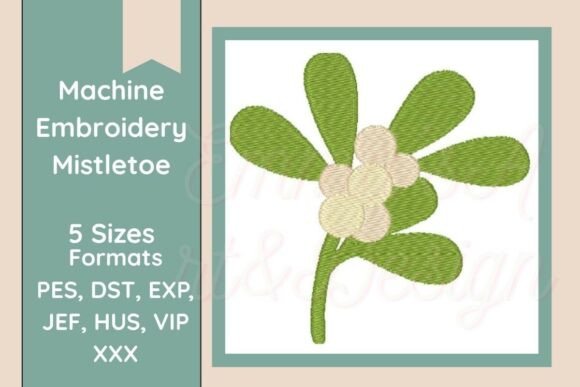 Review: Mistletoe Machine Embroidery Design