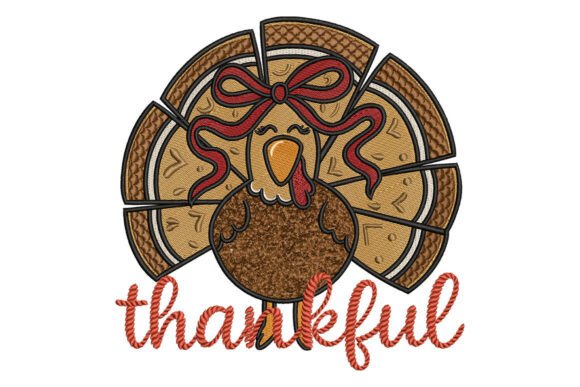 Thankful Turkey Embroidery Design Review